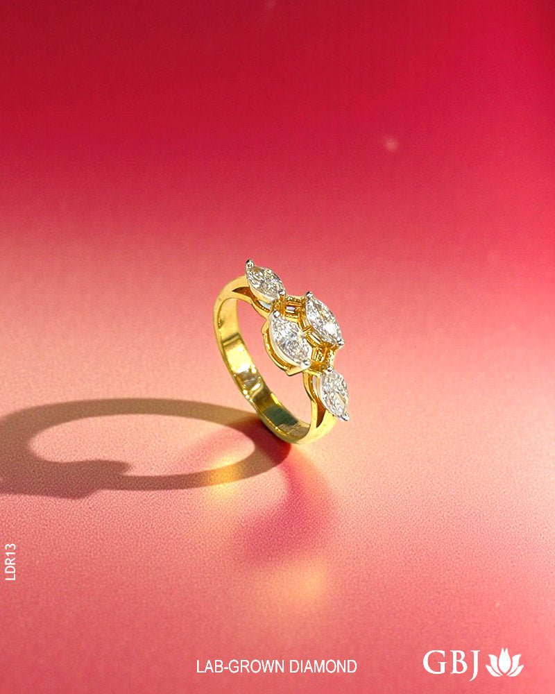 14K Lab - Grown Classic Diamond Ring - GEHNABOX