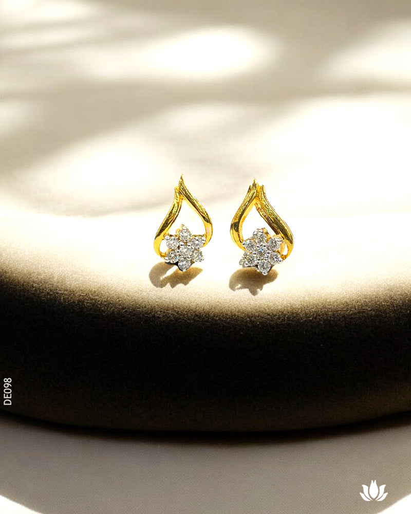 18K Real Diamond Elegant Tops VS-SI  / G-H