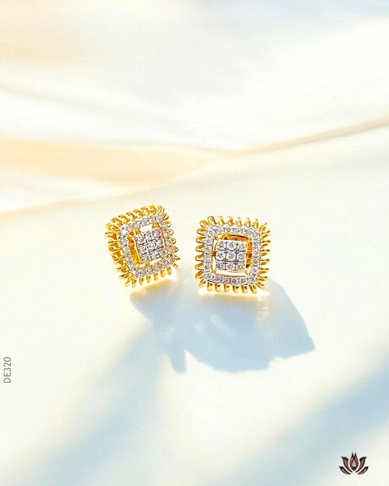 18K Real Diamond Elegant  Tops VS-SI  / G-H