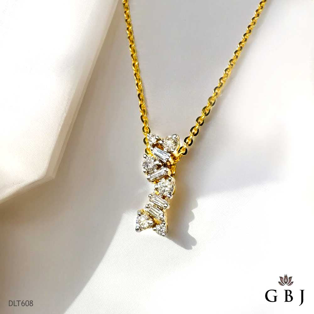 18K Real Diamond Locket VS-SI / F-G-H