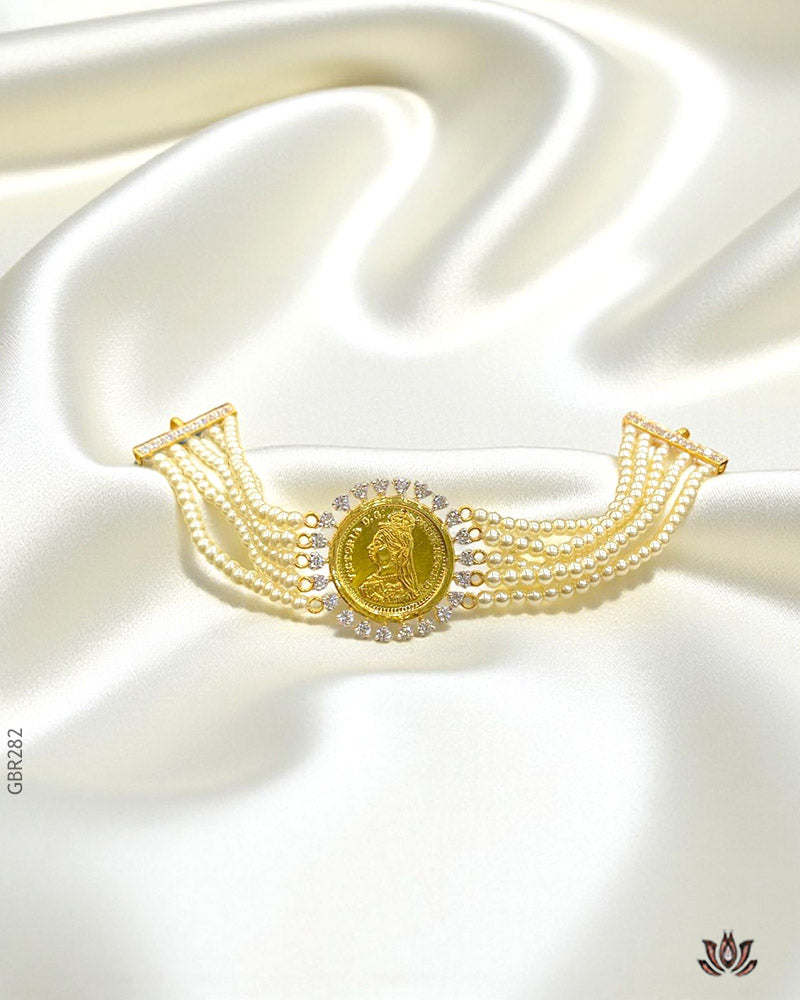 18K Yellow Gold Ginni Bead Bracelet