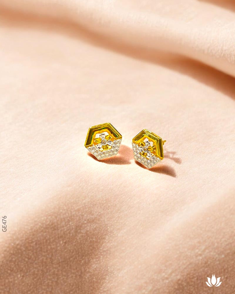 18K Yellow Gold  Elegant  Tops