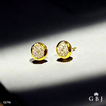 18K Real Gold Swarovski Signify Love Tops