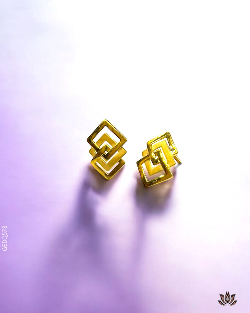 22K Real Gold Modern and Geometric Tops