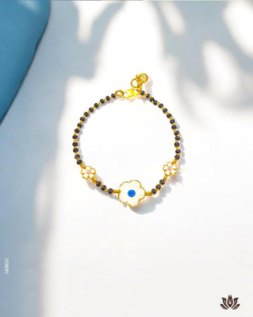22K Real Gold Kids Evil eye Nazaria