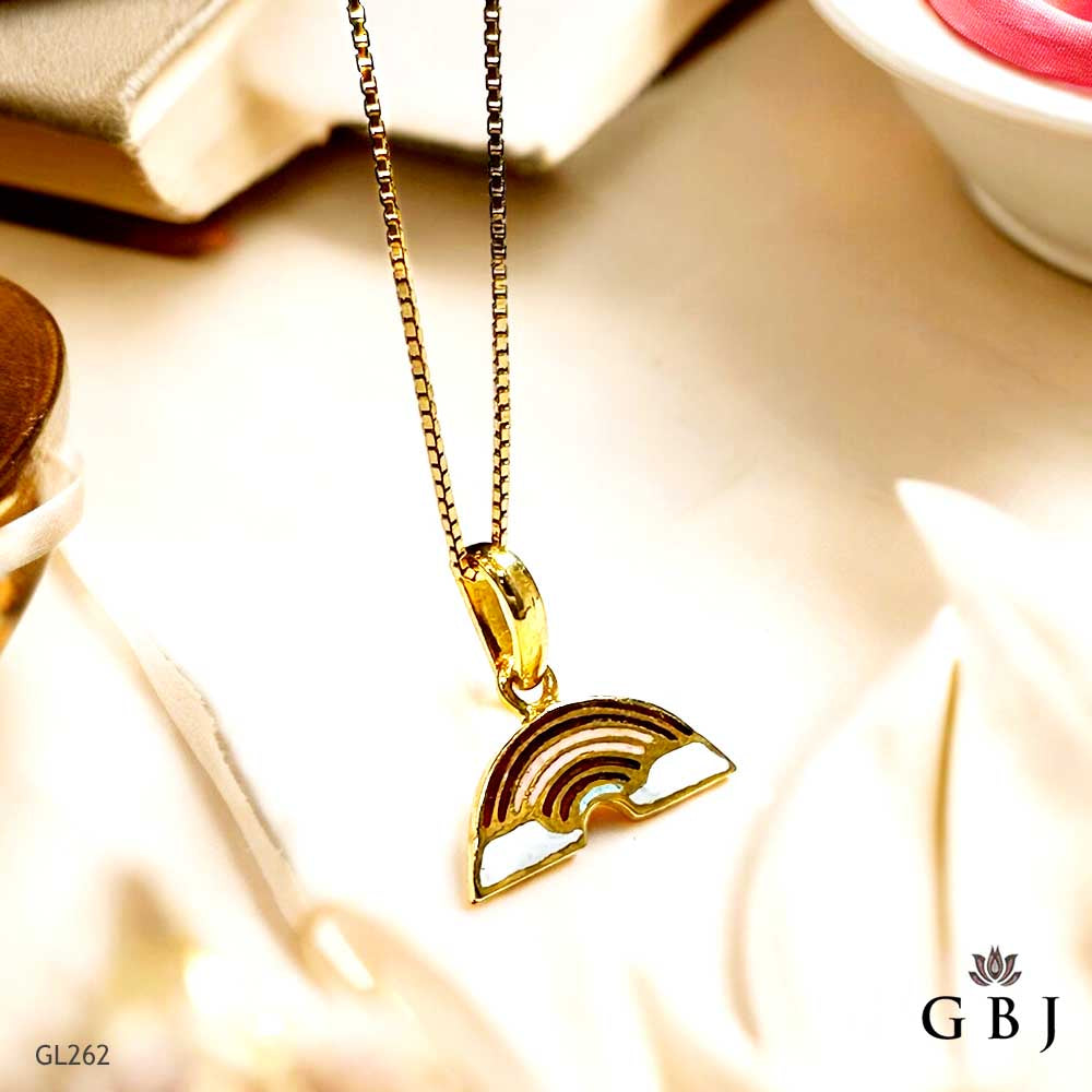 18K Real Gold Locket