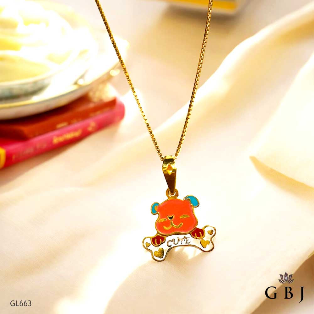 22K Real Gold Kid’s Locket