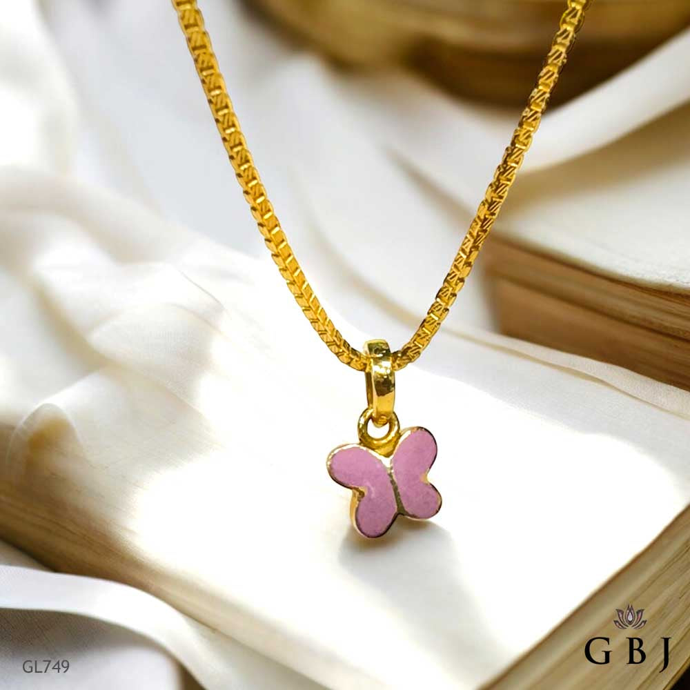 18K Real Gold Kid’s Locket