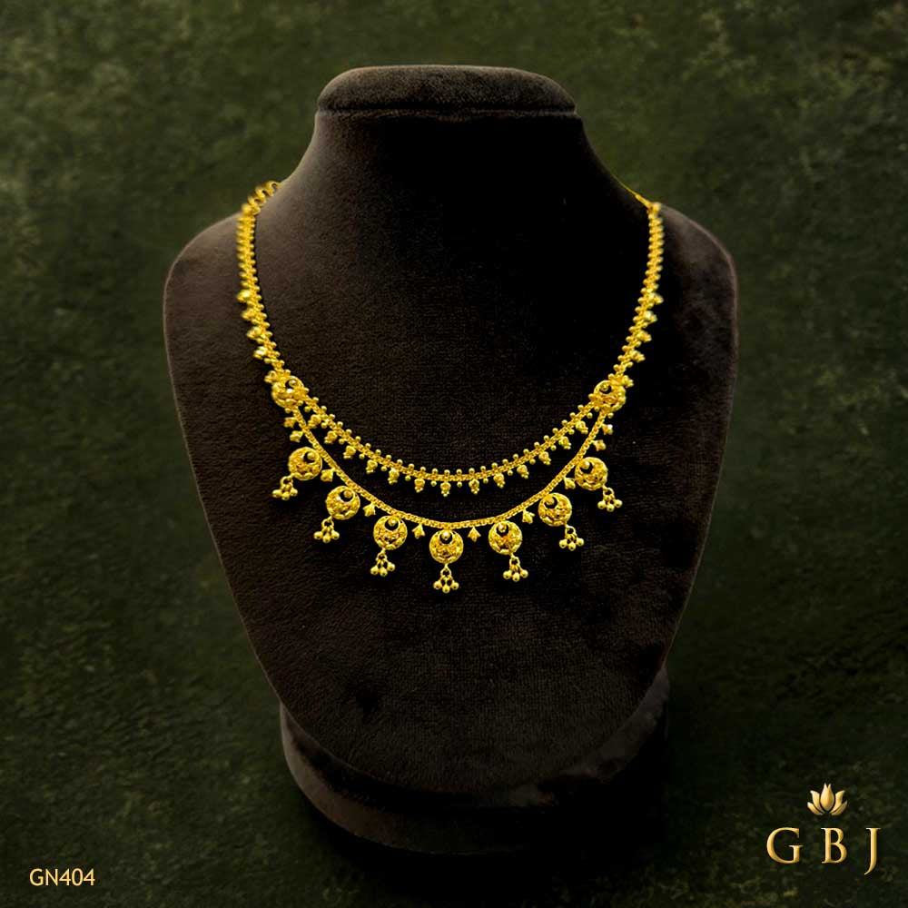 22K Real Gold Necklace Chain