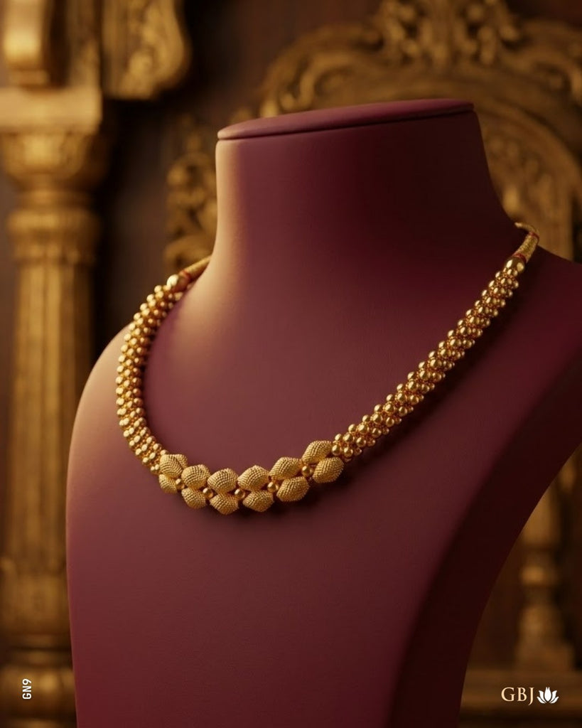22K Yellow Gold Delicate Necklace