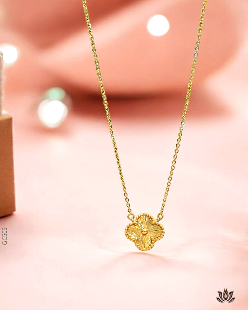 18K Yellow Gold Delicate Locket Chain